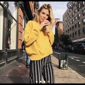 yellow brandy melville pull over